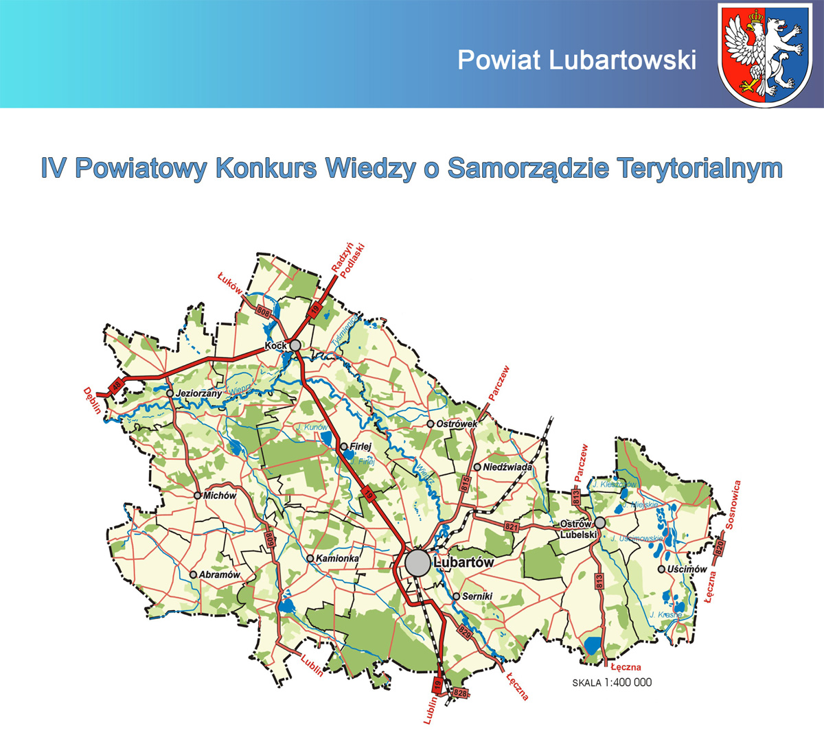 IV Powiatowy Konkurs Wiedzy o Samorządzie Terytorialnym