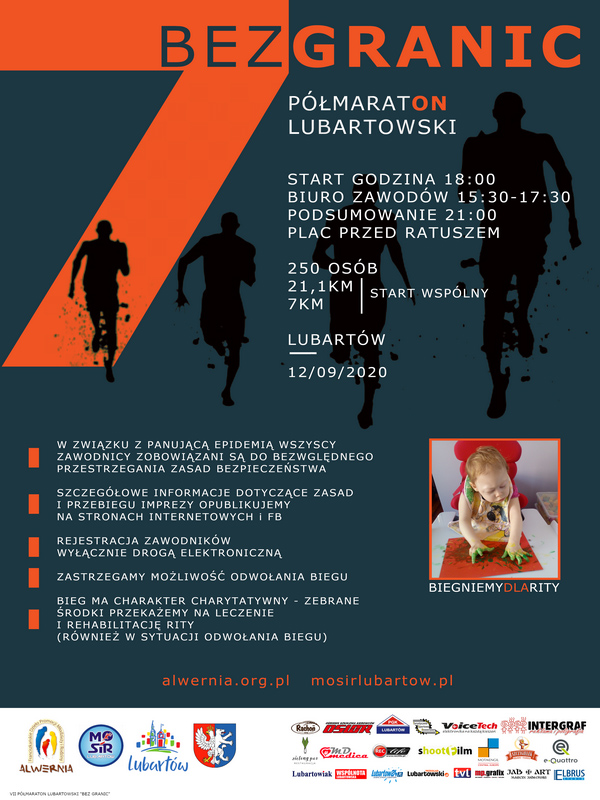 LUBARTOWSKI PÓŁMARATON „BEZ GRANIC” 