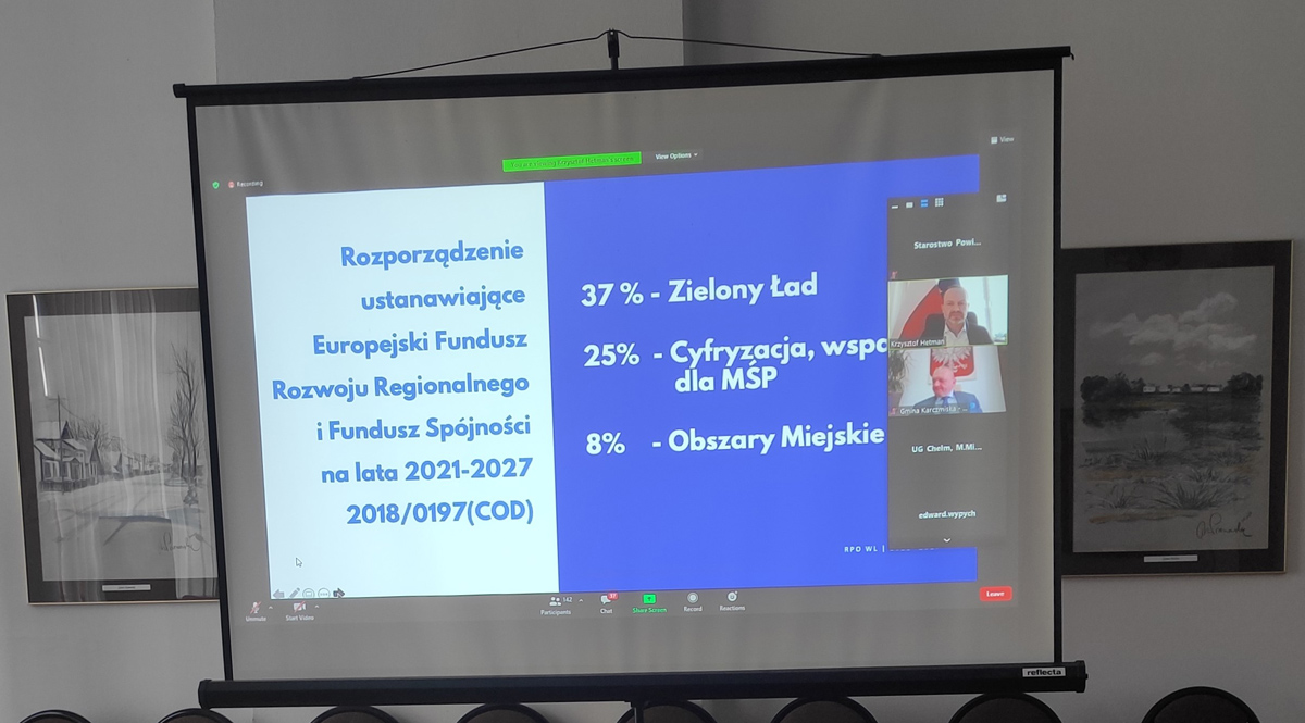 Wideokonferencja o propozycjach do RPO